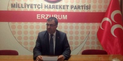 MHP Erzurum İl Başkanı istifa etti!