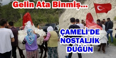 Çameli'de Nostaljik Düğün...