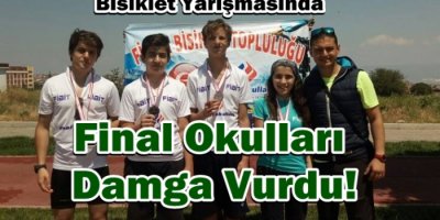 Bisiklet Yarışmasına Final Okulları damga vurdu