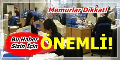 Başarılı Memura Zam,Başarısıza Kapı Dışarı!