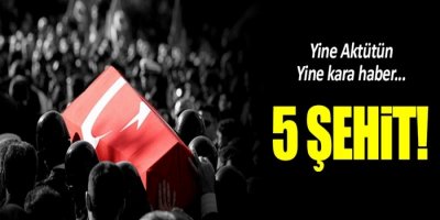 Hakkari'den Kahreden Haber! 5 Şehit!