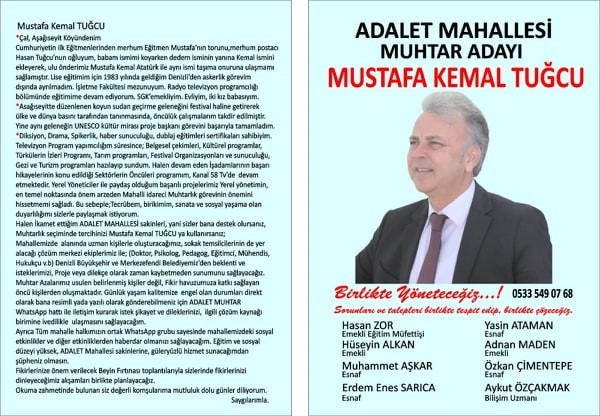 Mustafa Kemal TUGCU