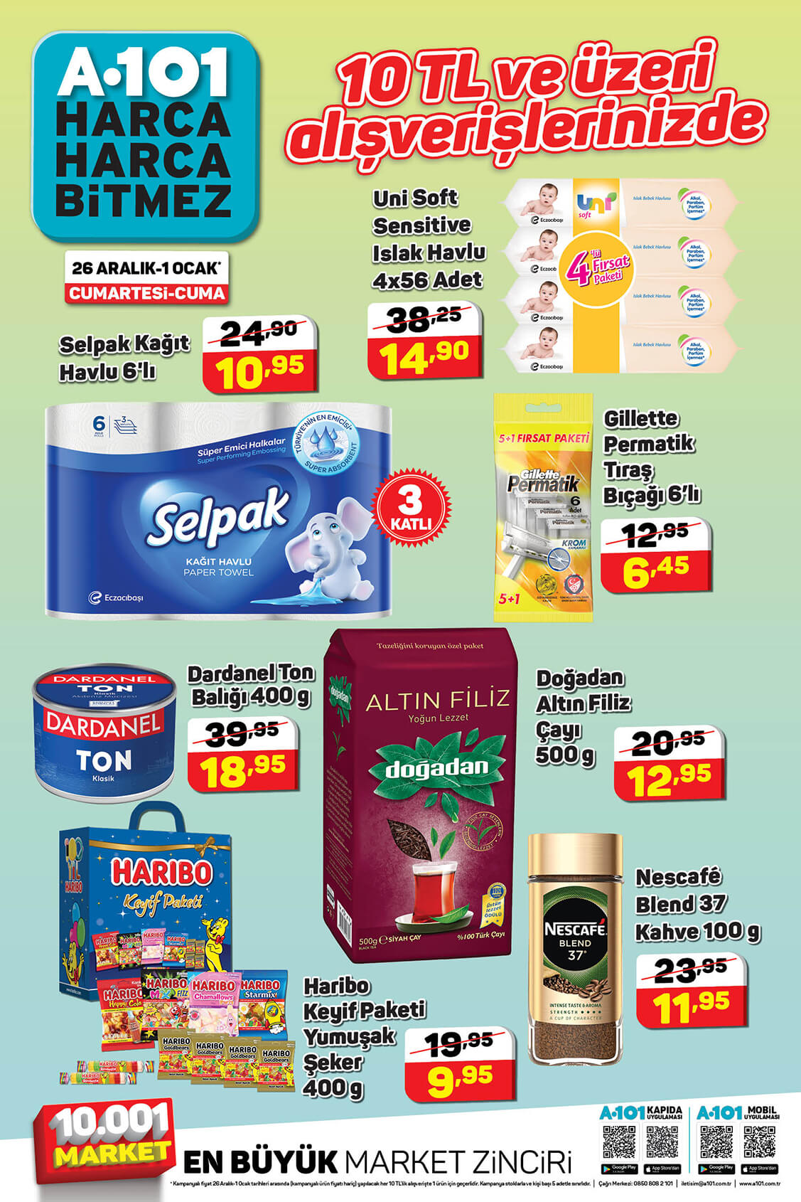 A101 31 Aralık 2020 aktüel ürünler kataloğu