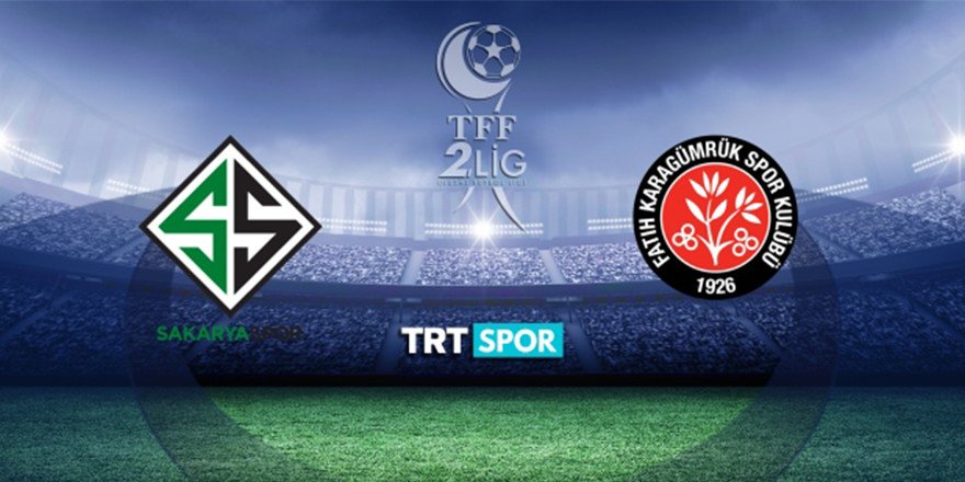 Sakaryaspor Karagümrük izle TRT Spor Canlı